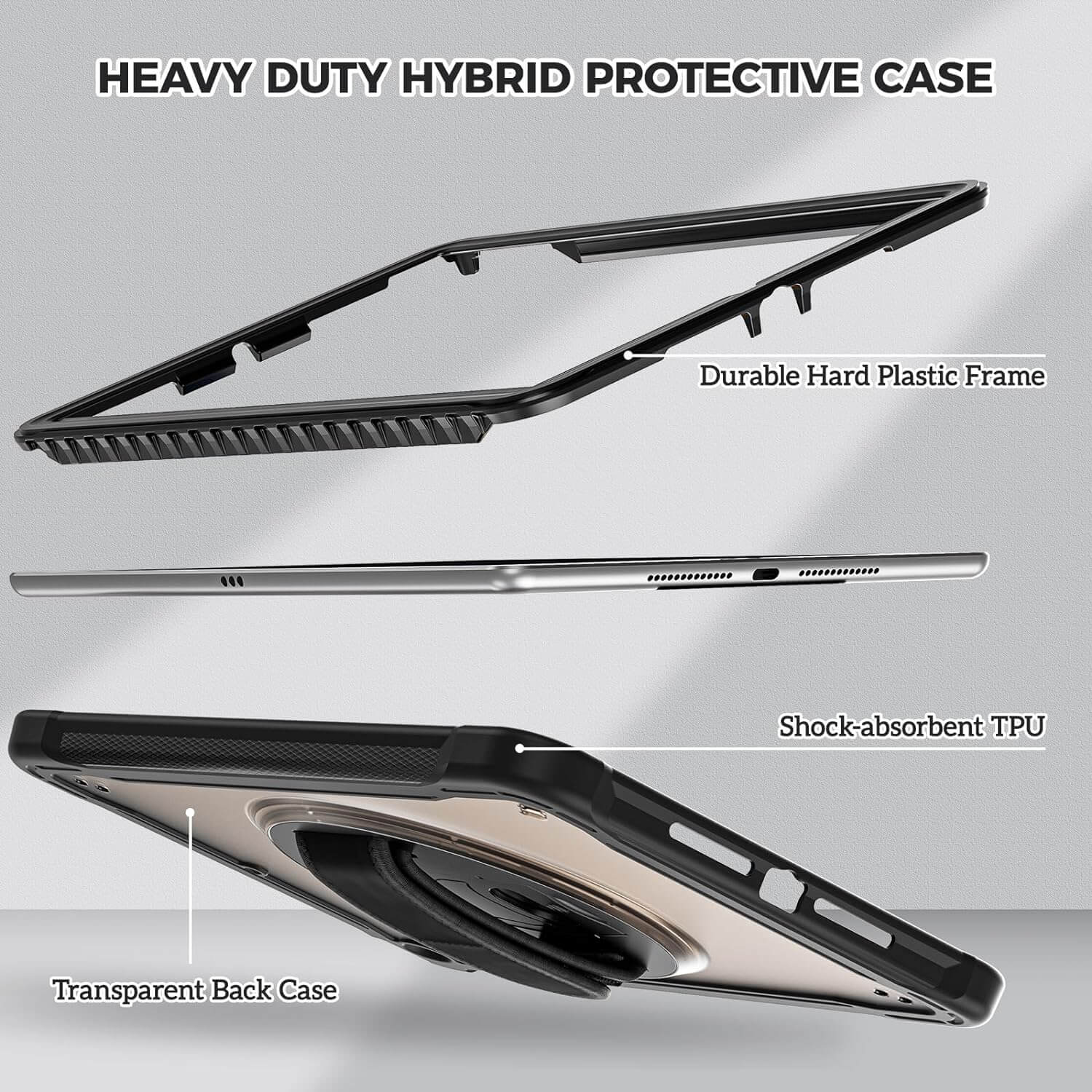 iPad 9th/8th/7th Gen 10.2" Shockproof Rugged Case