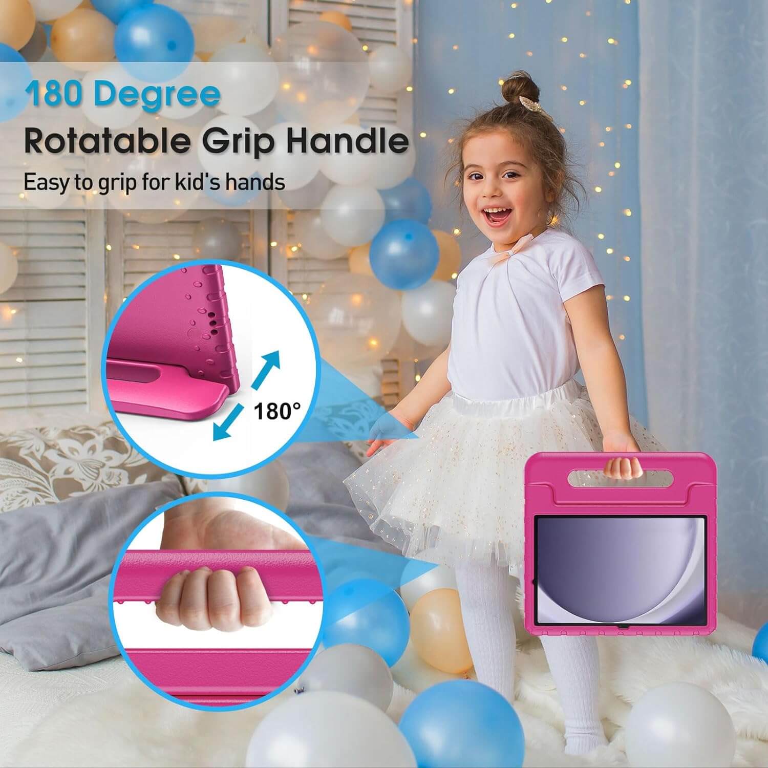 Shockproof Kids Case for Galaxy Tab A9 Plus/A9+ 11 Inch