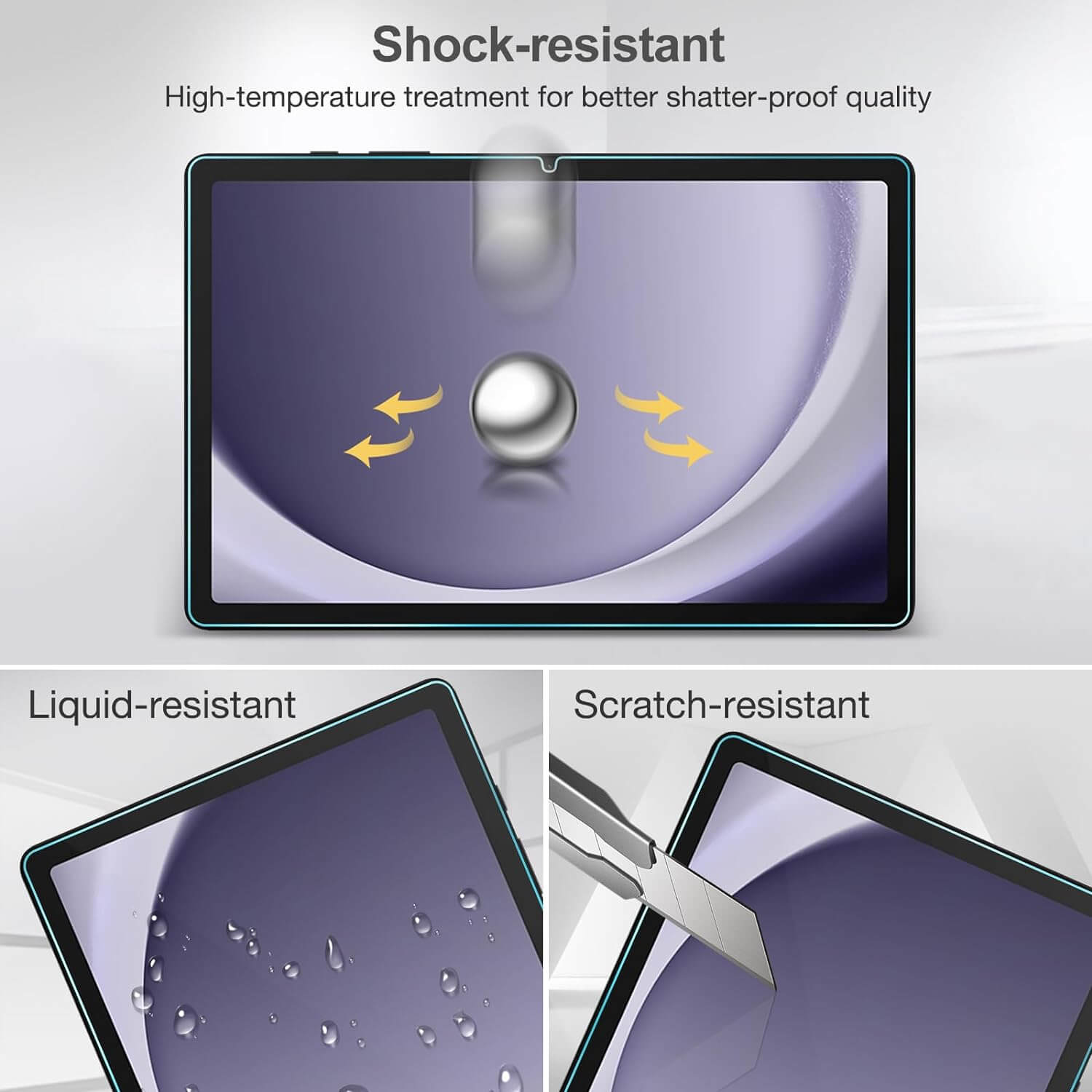 Galaxy Tab A9 Plus 11" 2023 Tempered Glass Screen Protector