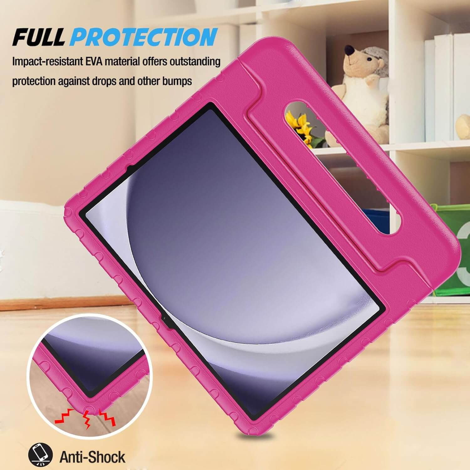 Shockproof Kids Case for Galaxy Tab A9 Plus/A9+ 11 Inch
