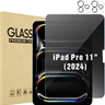 ProCase Tempered Glass Privacy Screen for iPad Pro 11"M4 5th Gen 2024