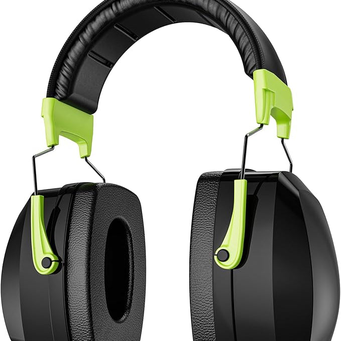 ProCase Extra Large SNR 37dB Noise Cancelling Headphones Green