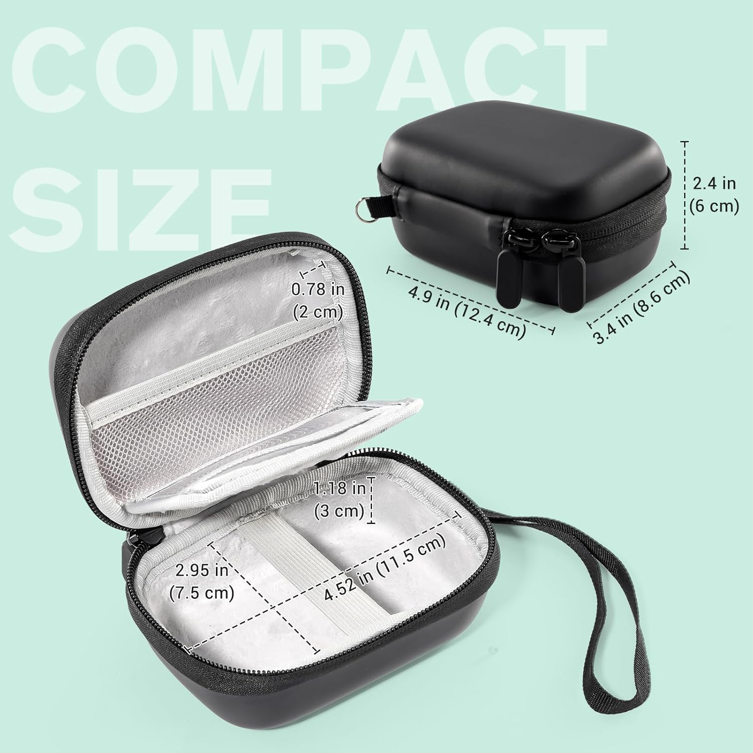 ProCase Small Digital Camera Case for KODAK PIXPRO FZ55/FZ53/FZ45/FZ43 Black