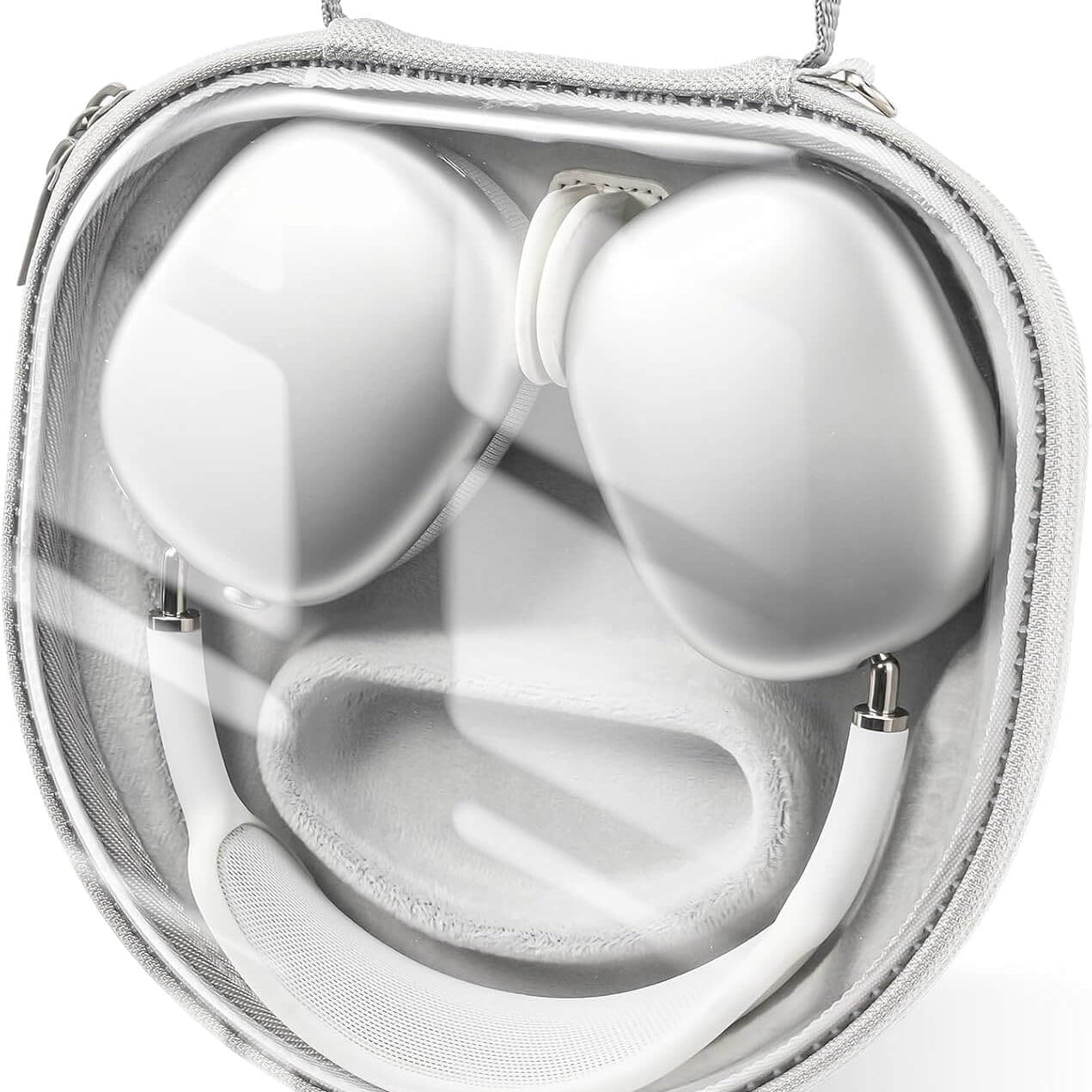 Hard Carrying Case with Sleep Mode Cover for Apple AirPods Max
