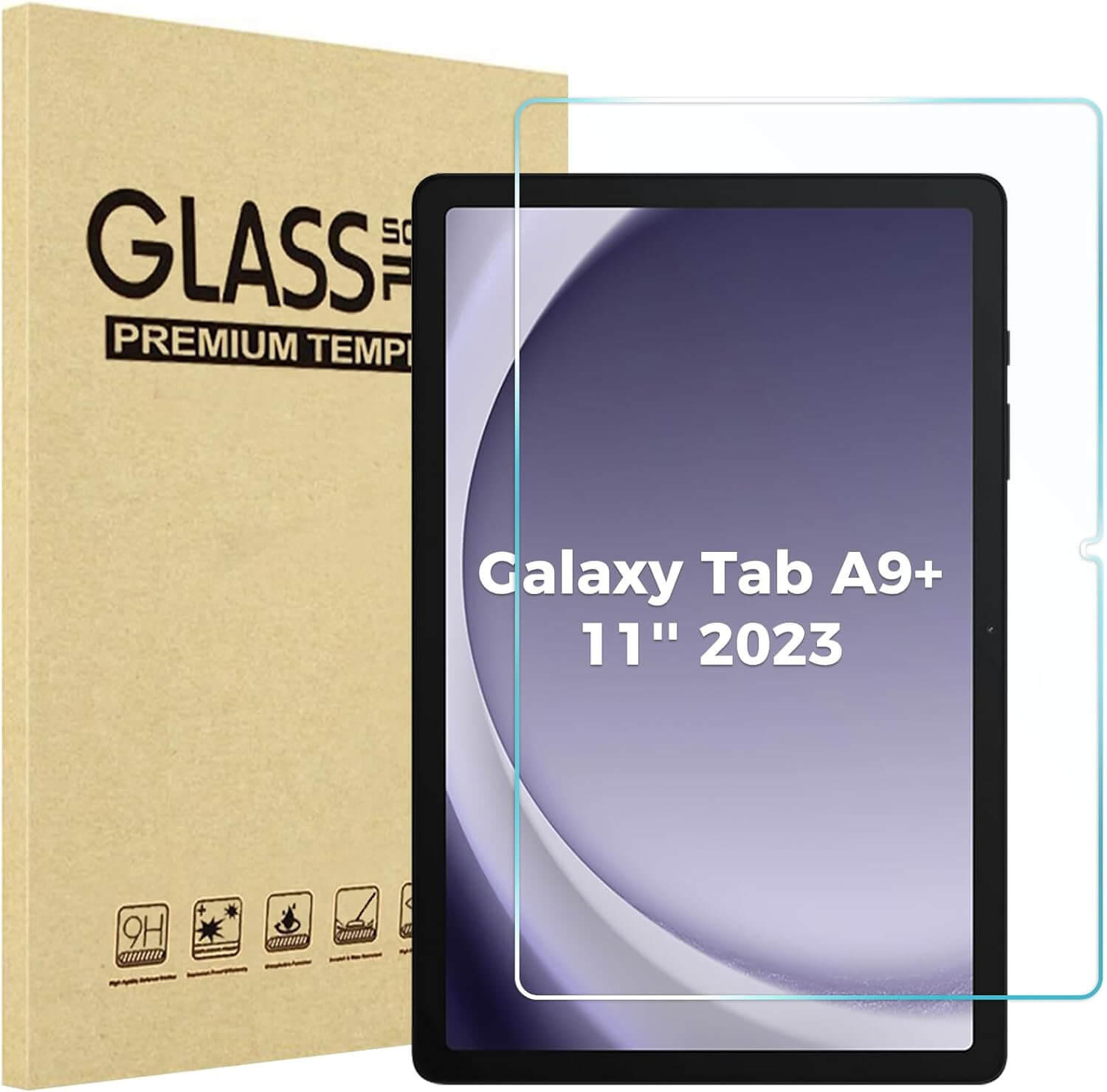 Galaxy Tab A9 Plus 11" 2023 Tempered Glass Screen Protector