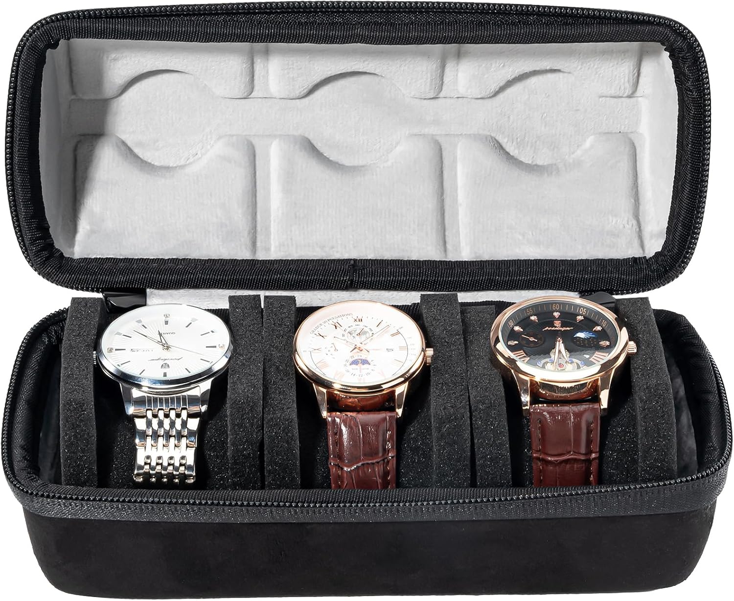 ProCase Watch Travel Case for Men Women 3 Slot
