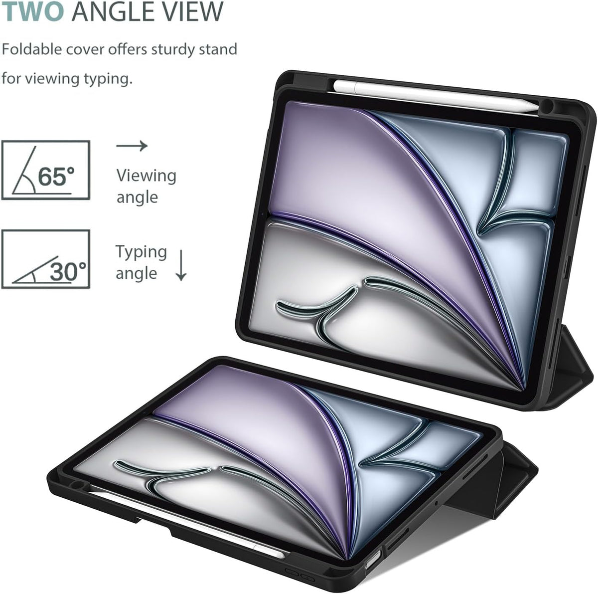 iPad Air 11 Inch Case M4/M3/M2, Air 5th/4th Gen 10.9