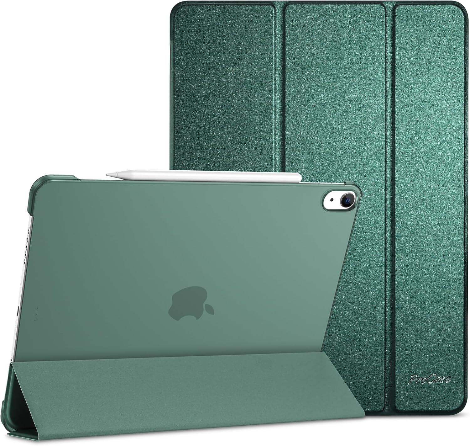 iPad Air 13 Inch Case M3 2025/M2 2024, Slim Smart Cover iPad 13 Air M3 M2 Case with Translucent Hard Shell Back, Supports Touch ID, Auto Wake/Sleep, green
