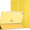 iPad Air 13 Inch Case M3 2025/M2 2024, Slim Smart Cover iPad 13 Air M3 M2 Case with Translucent Hard Shell Back, Supports Touch ID, Auto Wake/Sleep, yellow