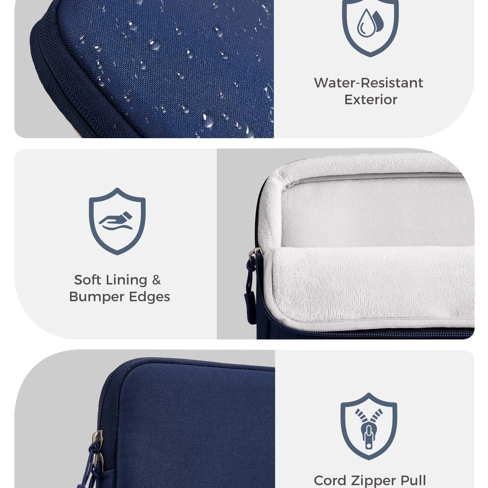 Laptop Sleeve for MacBook Neo 13 inch 2026 (Model A3404, A18 Pro), navy