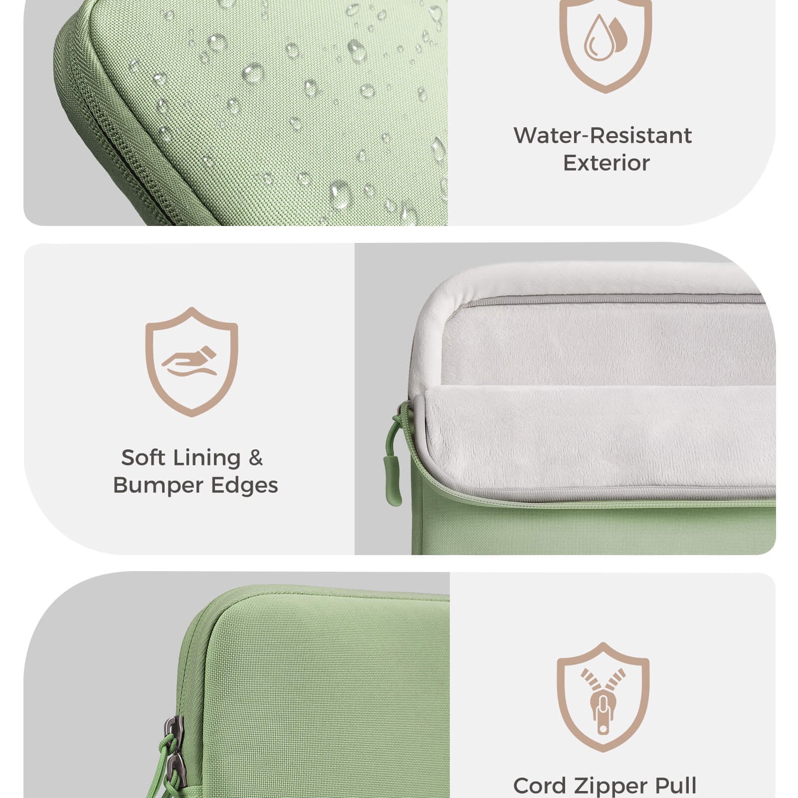 Laptop Sleeve for MacBook Neo 13 inch 2026 (Model A3404, A18 Pro), green