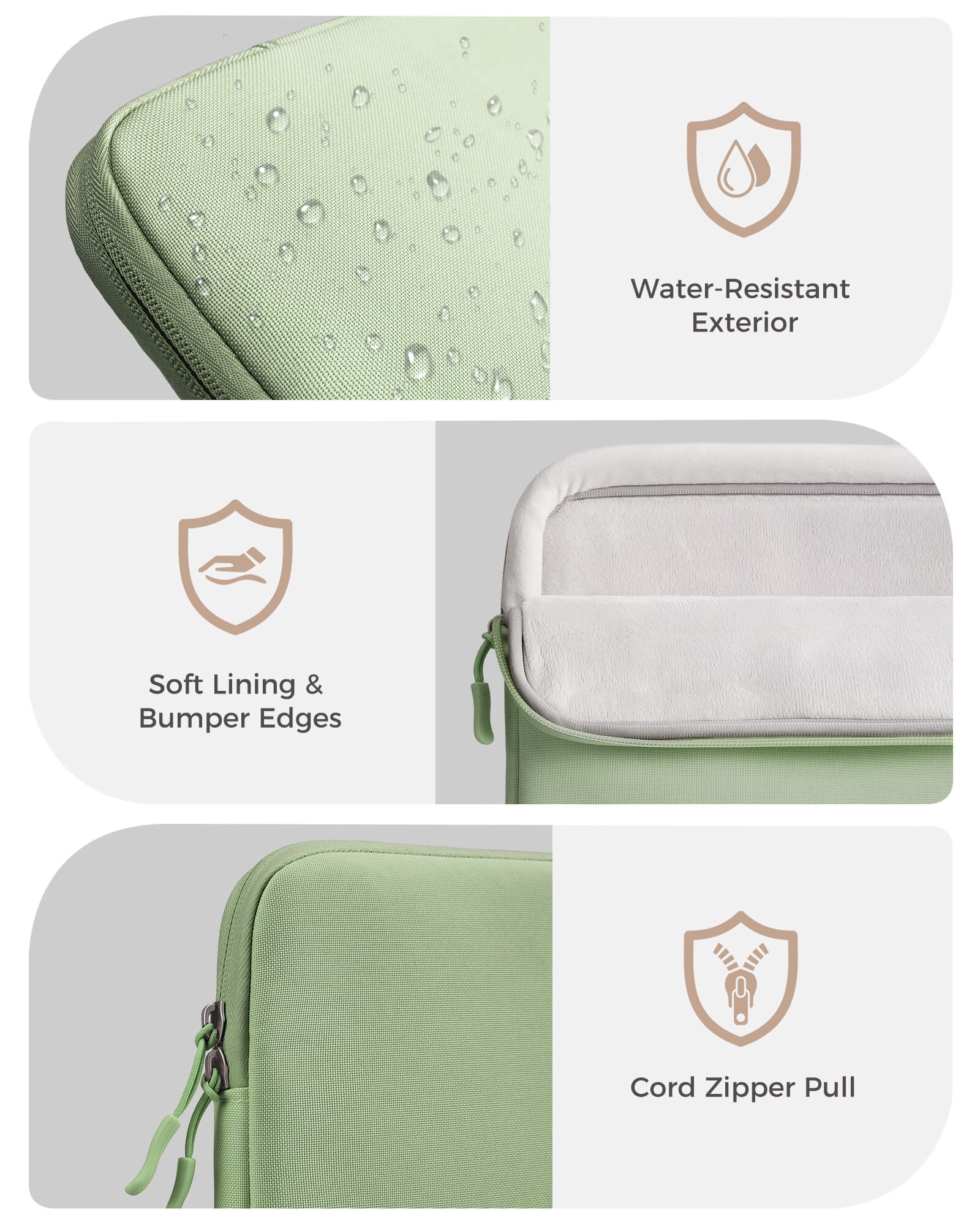 Laptop Sleeve for MacBook Neo 13 inch 2026 (Model A3404, A18 Pro), green