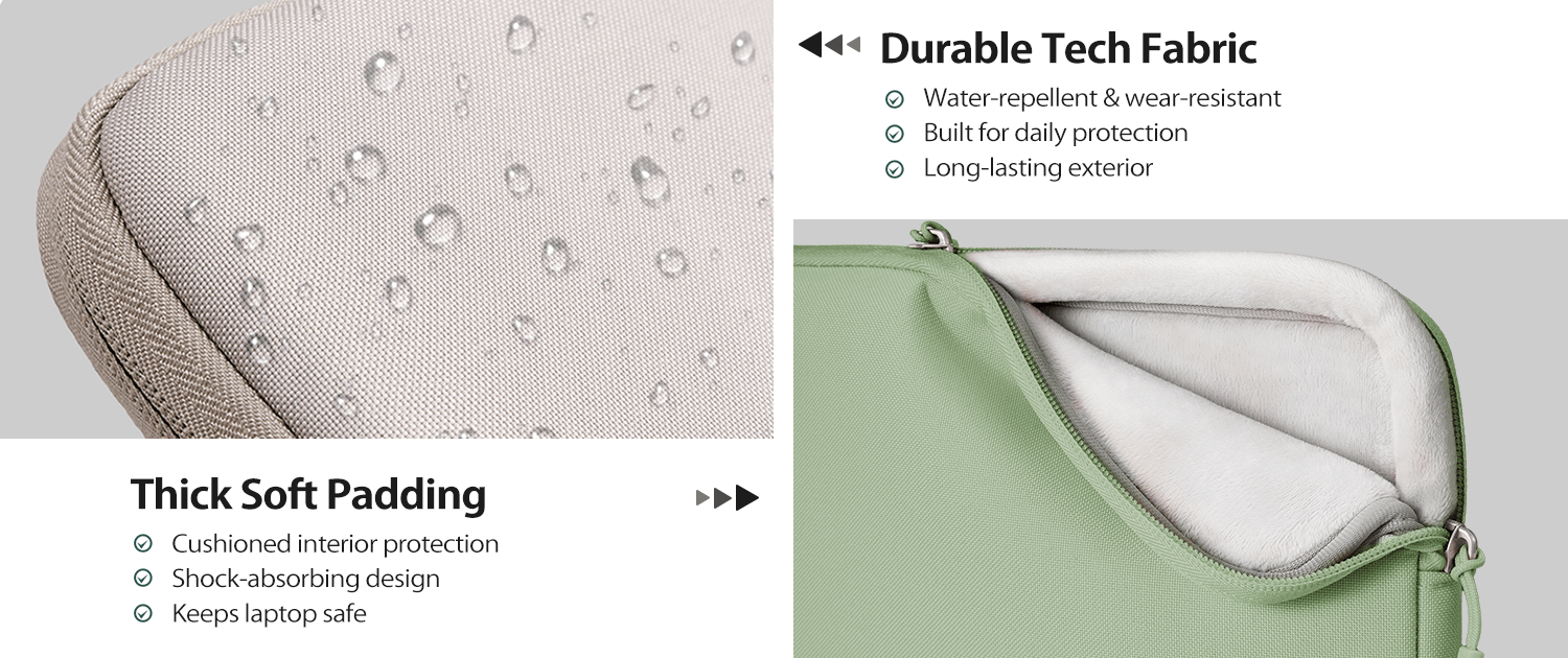 Laptop Sleeve for MacBook Neo 13 inch 2026 (Model A3404, A18 Pro), green