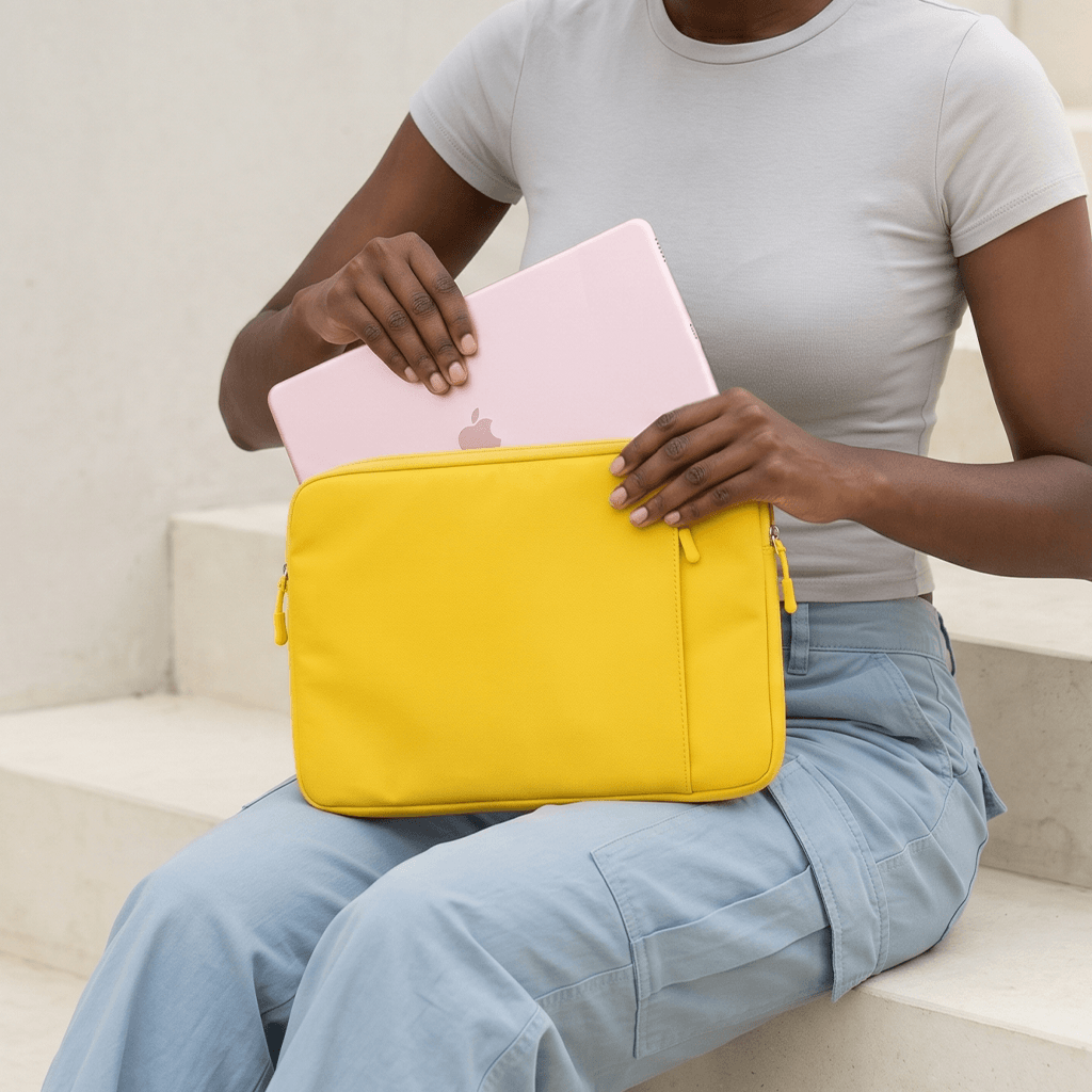 Laptop Sleeve for MacBook Neo 13 inch 2026 (Model A3404, A18 Pro), yellow