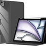 ProCase Transparent Back Folio Cover Case for iPad Air 13" Case M3/M2 & iPad Pro 12.9" 6th/5th/4th/3rd Gen Black