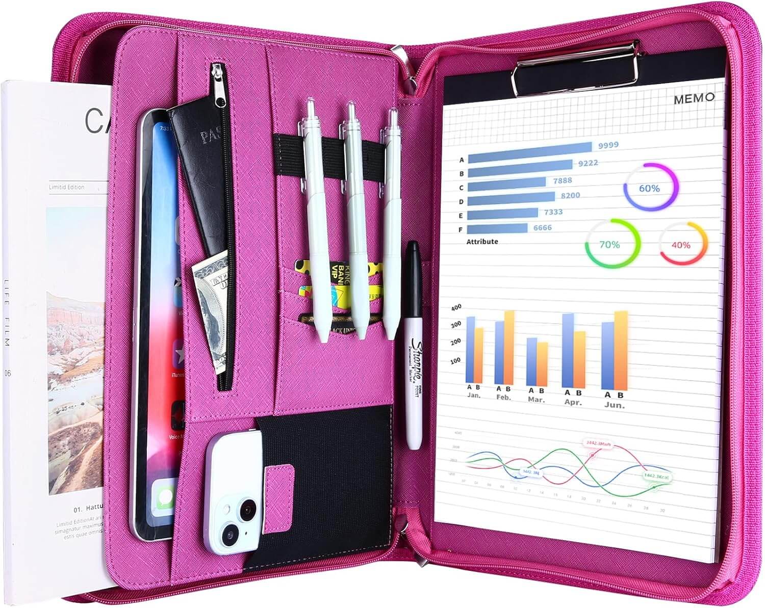 business portfolio folder​