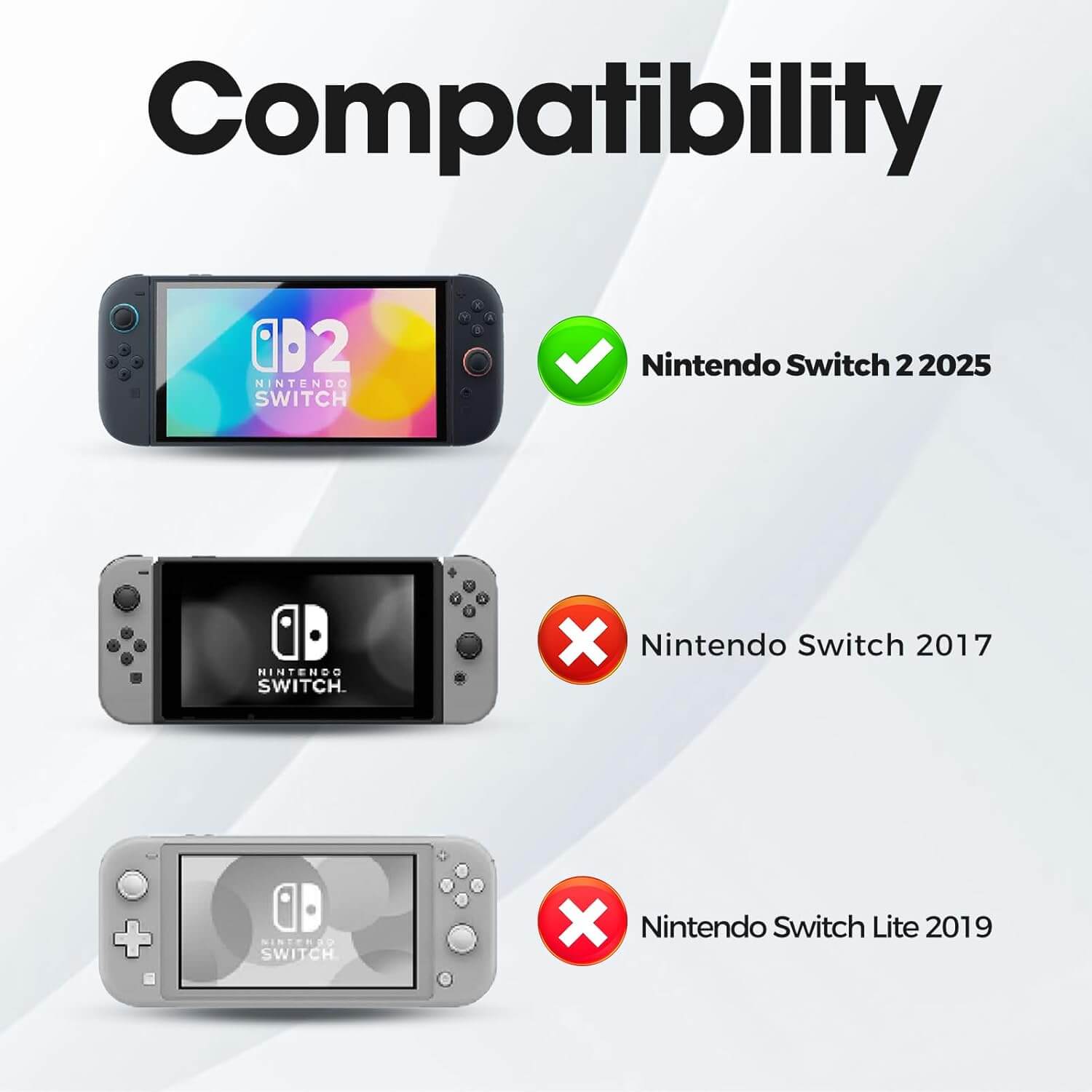 ProCase Carrying Case for Nintendo Switch 2 2025 Black