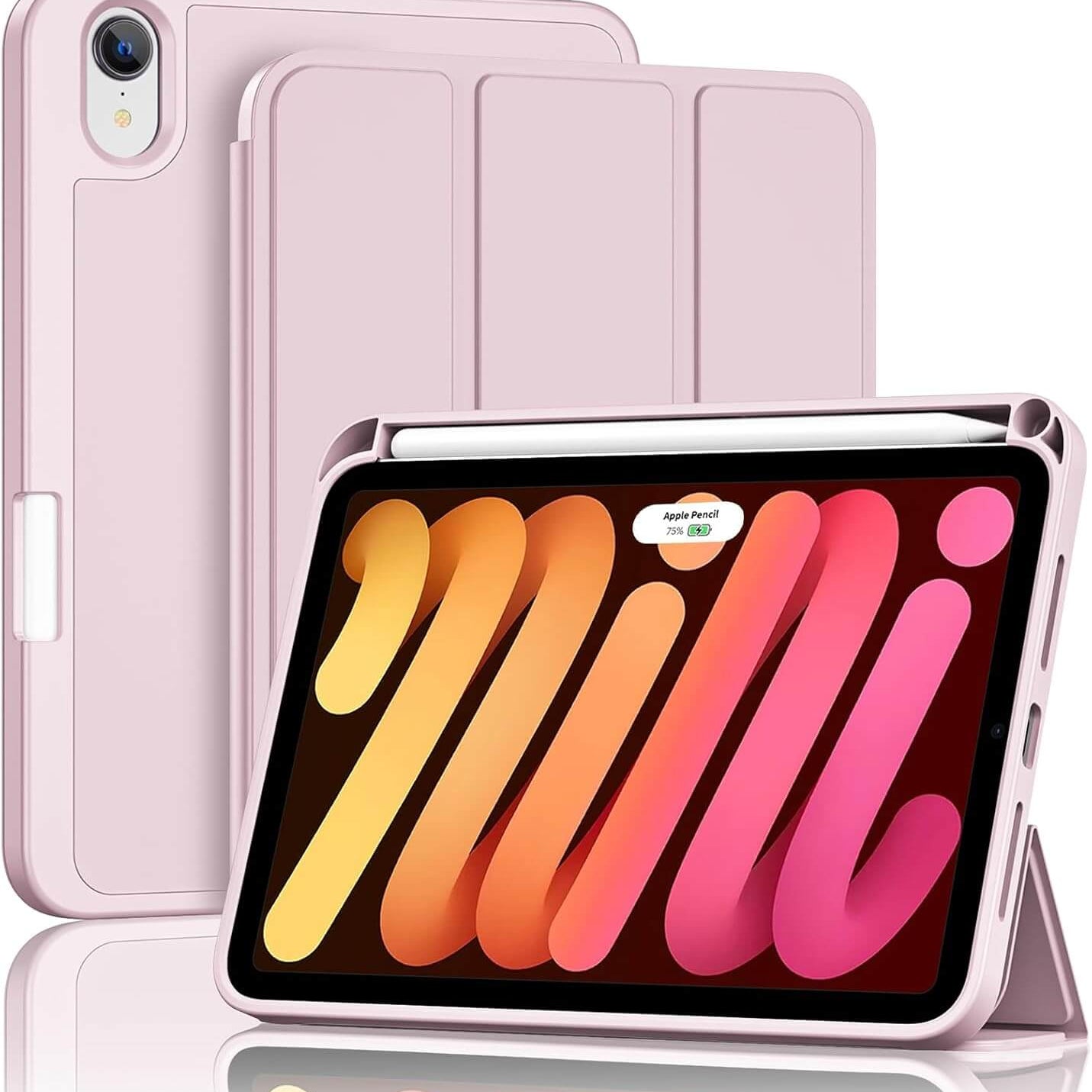 ProCase Smart Case for iPad Mini 6th/7th Gen Lightpink
