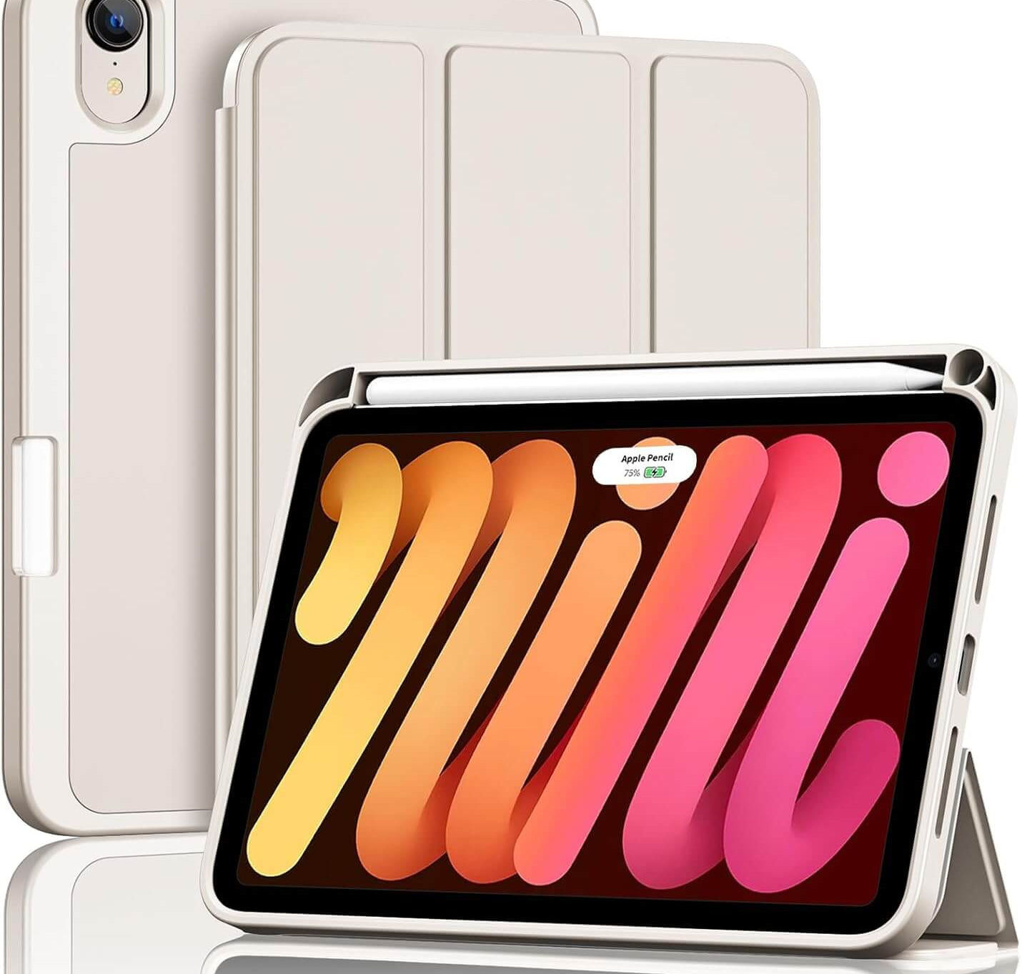 ProCase Smart Case for iPad Mini 6th/7th Gen Starlight