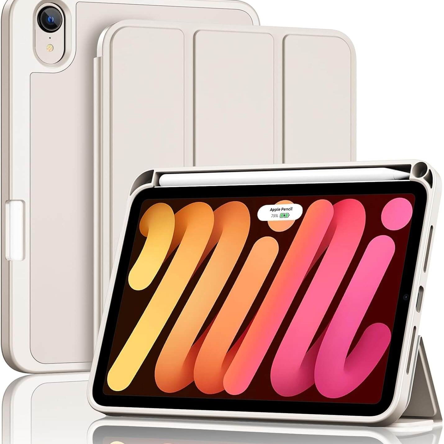 ProCase Smart Case for iPad Mini 6th/7th Gen Starlight
