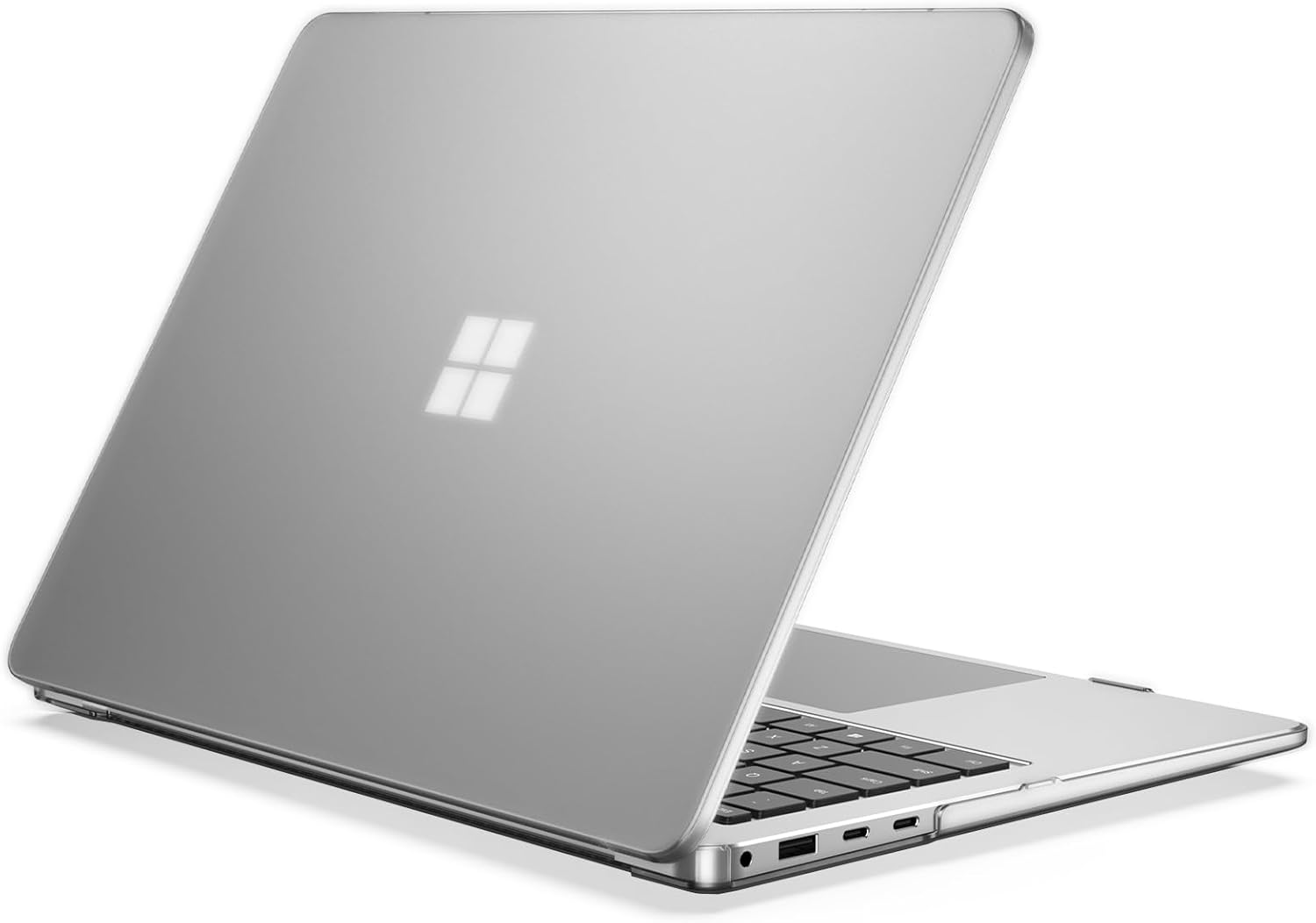 ProCase Protective Case for Microsoft Surface Laptop 7 13.8 Inch Clear