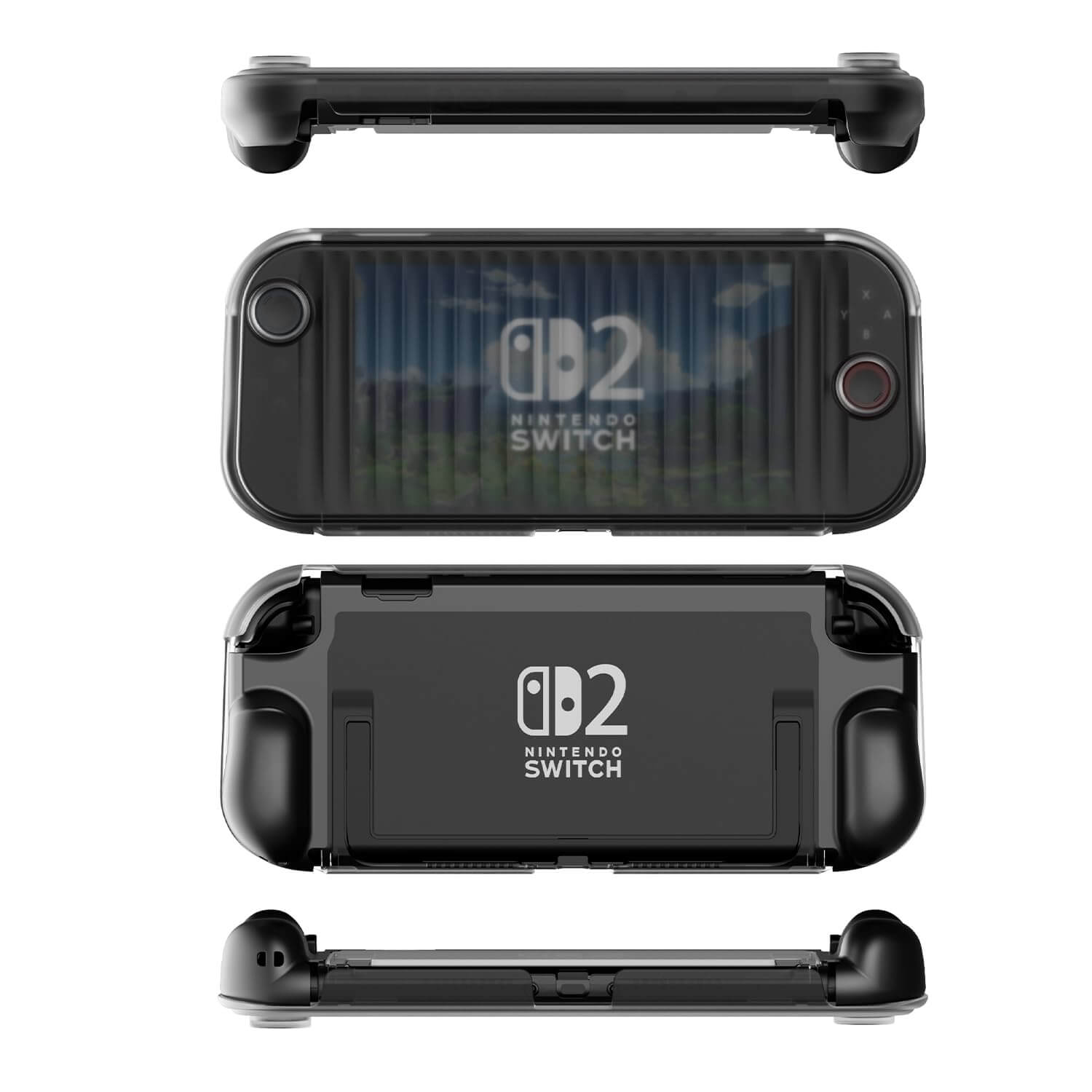 ProCase Shockproof Dockable Switch 2 Grip Case