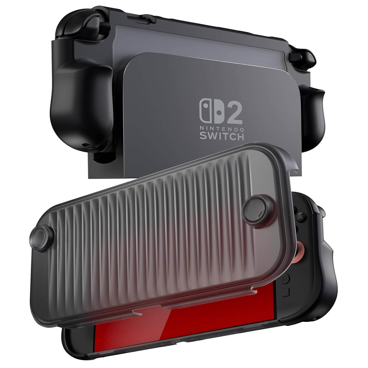 ProCase Shockproof Dockable Switch 2 Grip Case