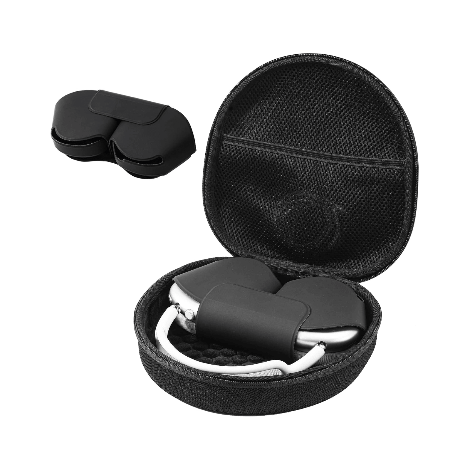 ProCase AirPods Max & AirPods Max 2 Travel Case with Sleep Mode Cover, Black