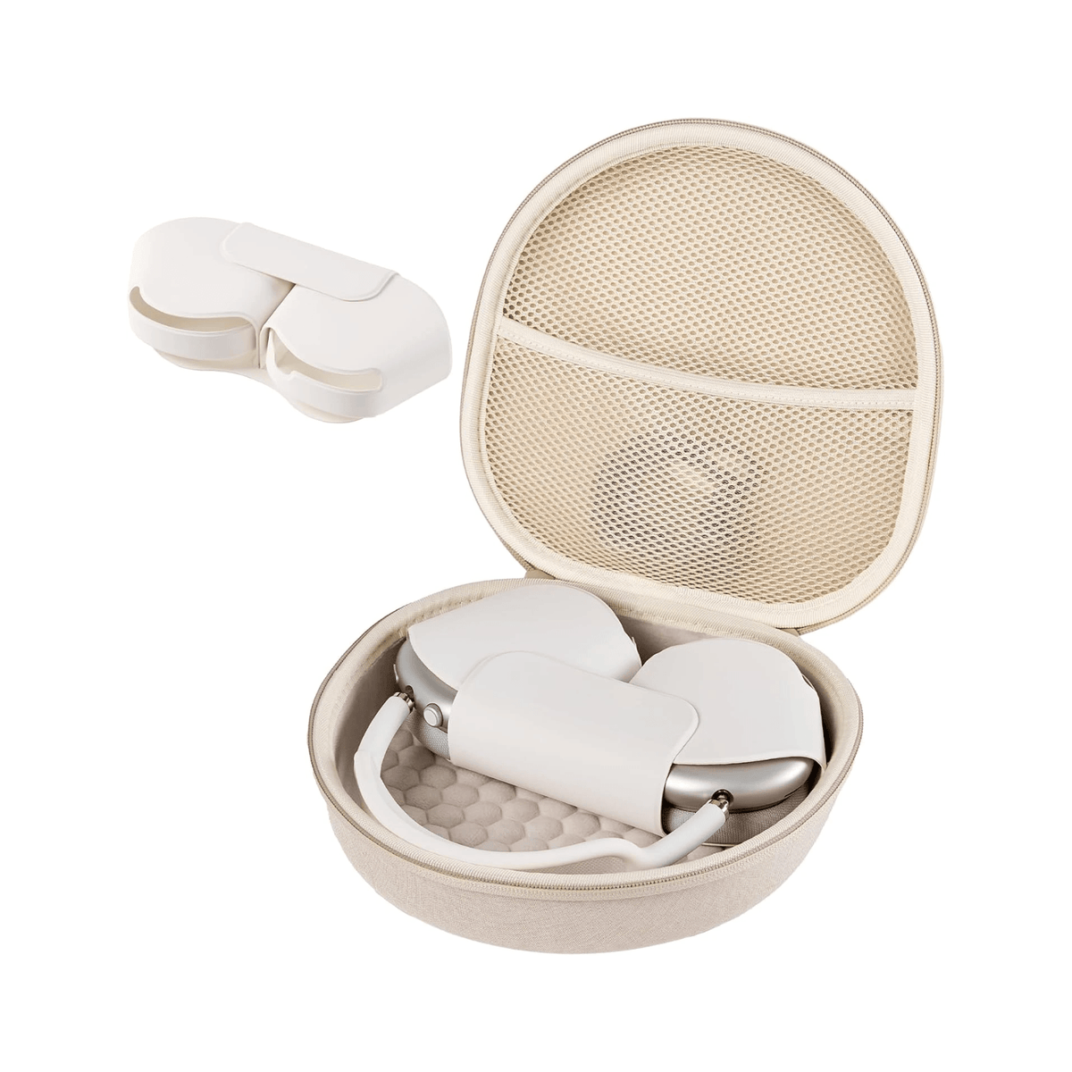 ProCase AirPods Max & AirPods Max 2 Travel Case with Sleep Mode Cover, Starlight