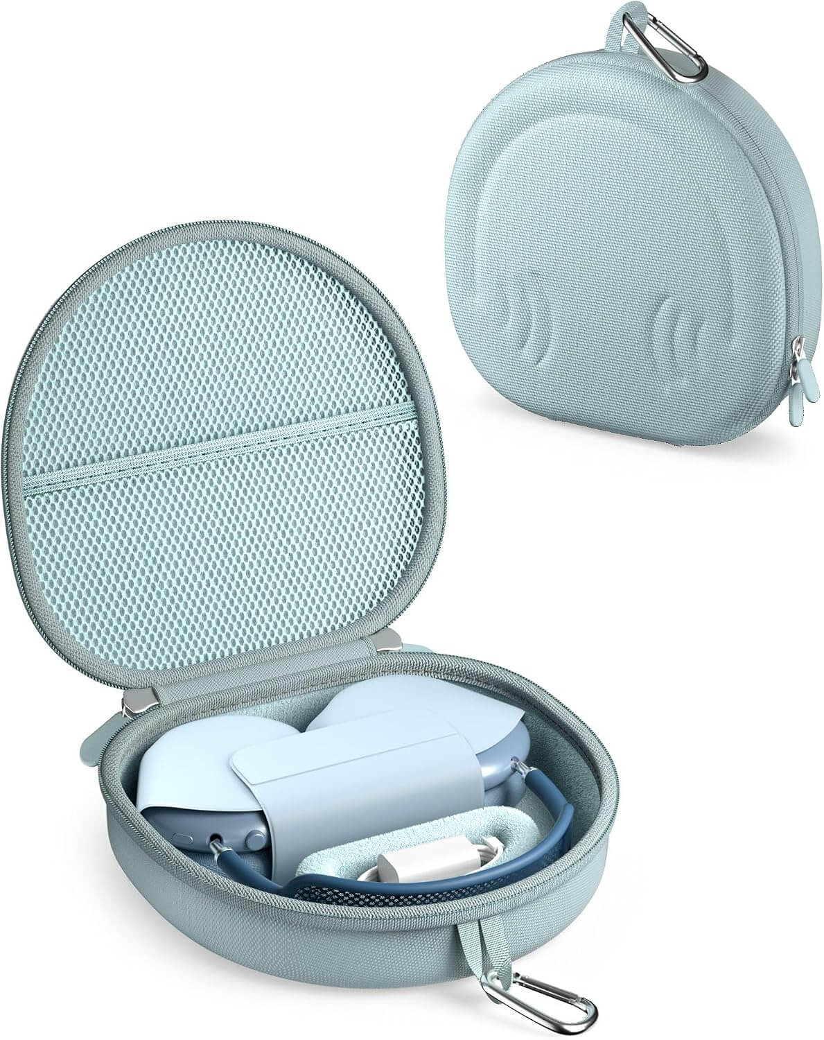 ProCase Beats 360 Case with Carabiner, Fits AirPods Max 1/2 , Blue