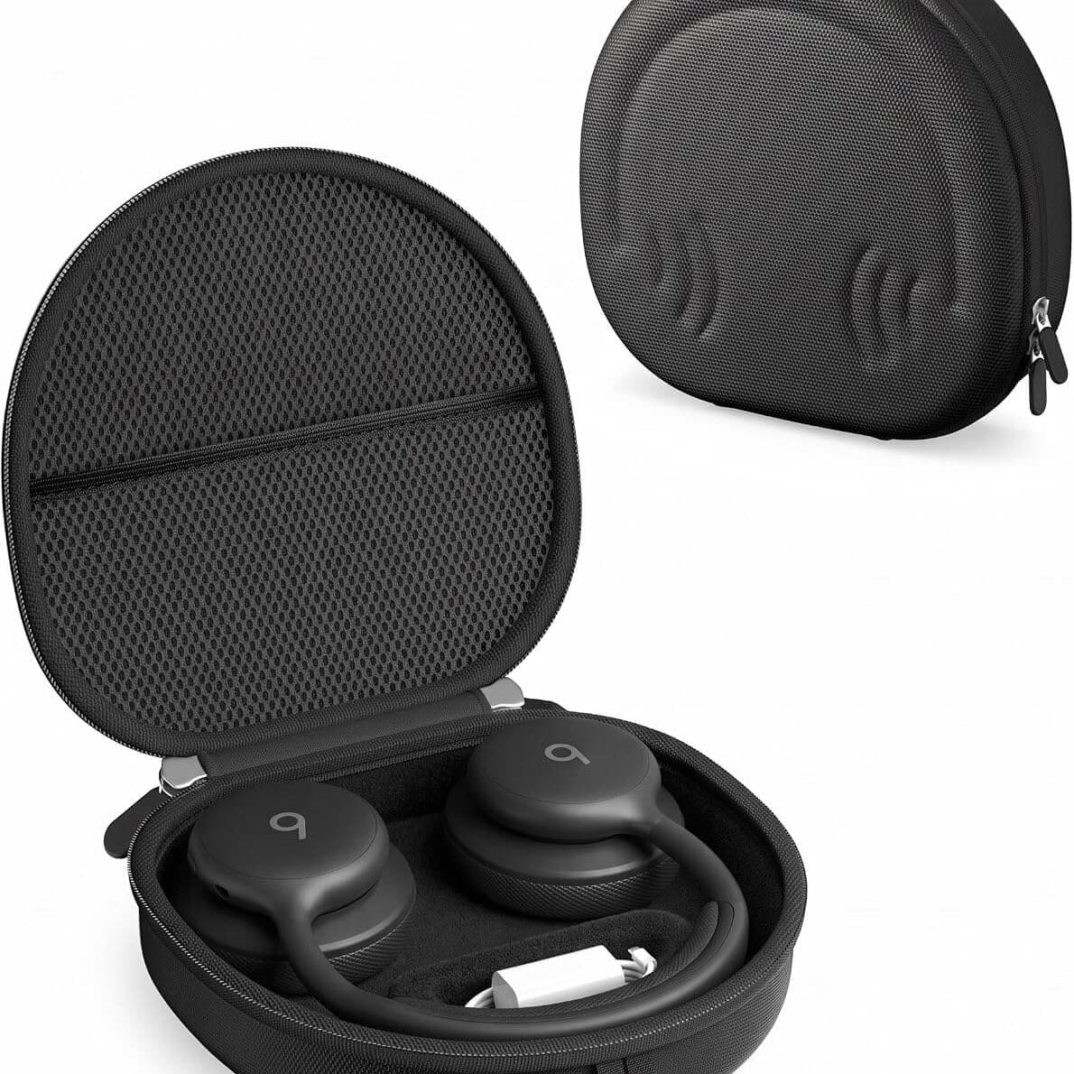 ProCase Beats 360 Case with Carabiner, Fits AirPods Max 1/2 ,Black
