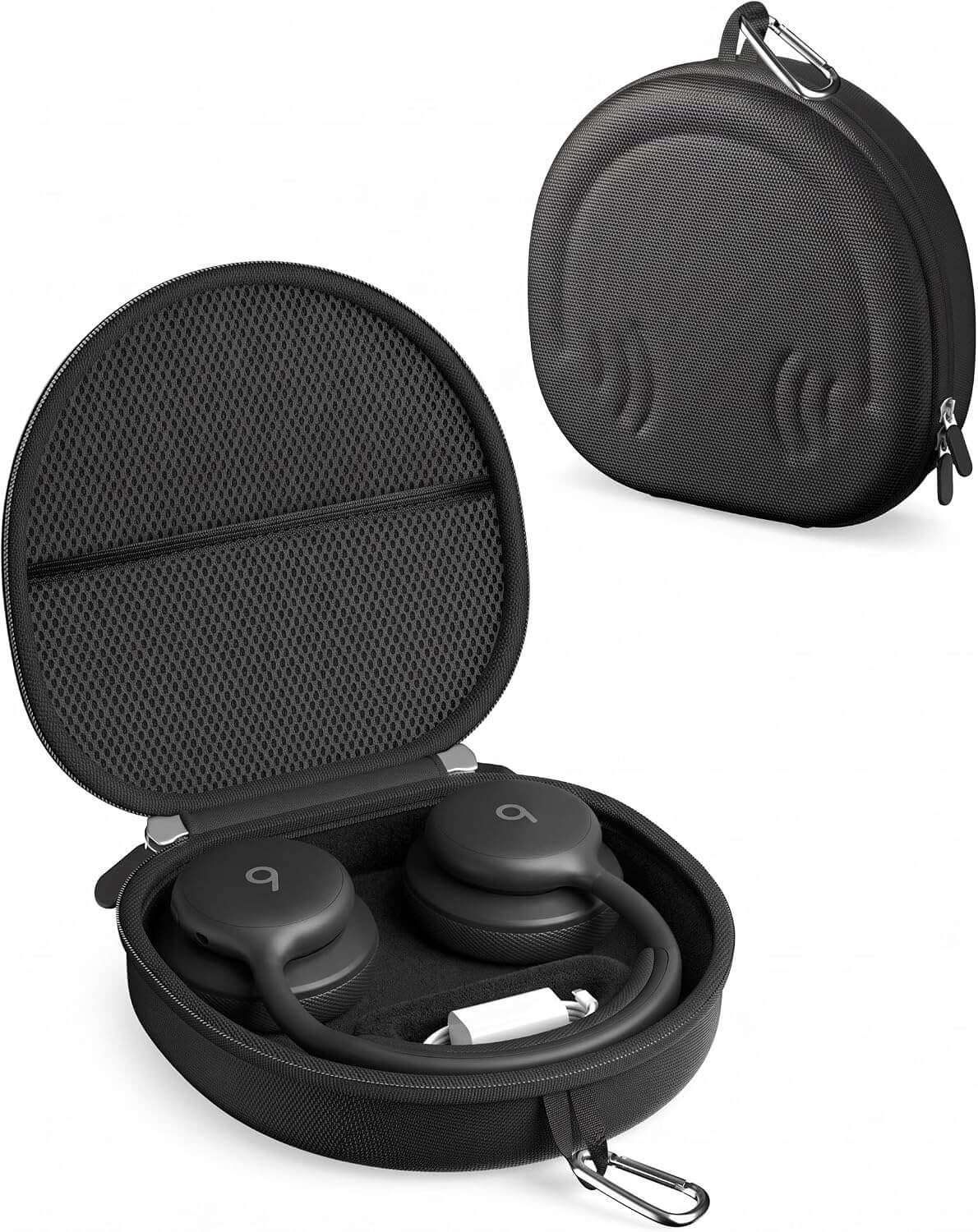 ProCase Beats 360 Case with Carabiner, Fits AirPods Max 1/2 ,Black