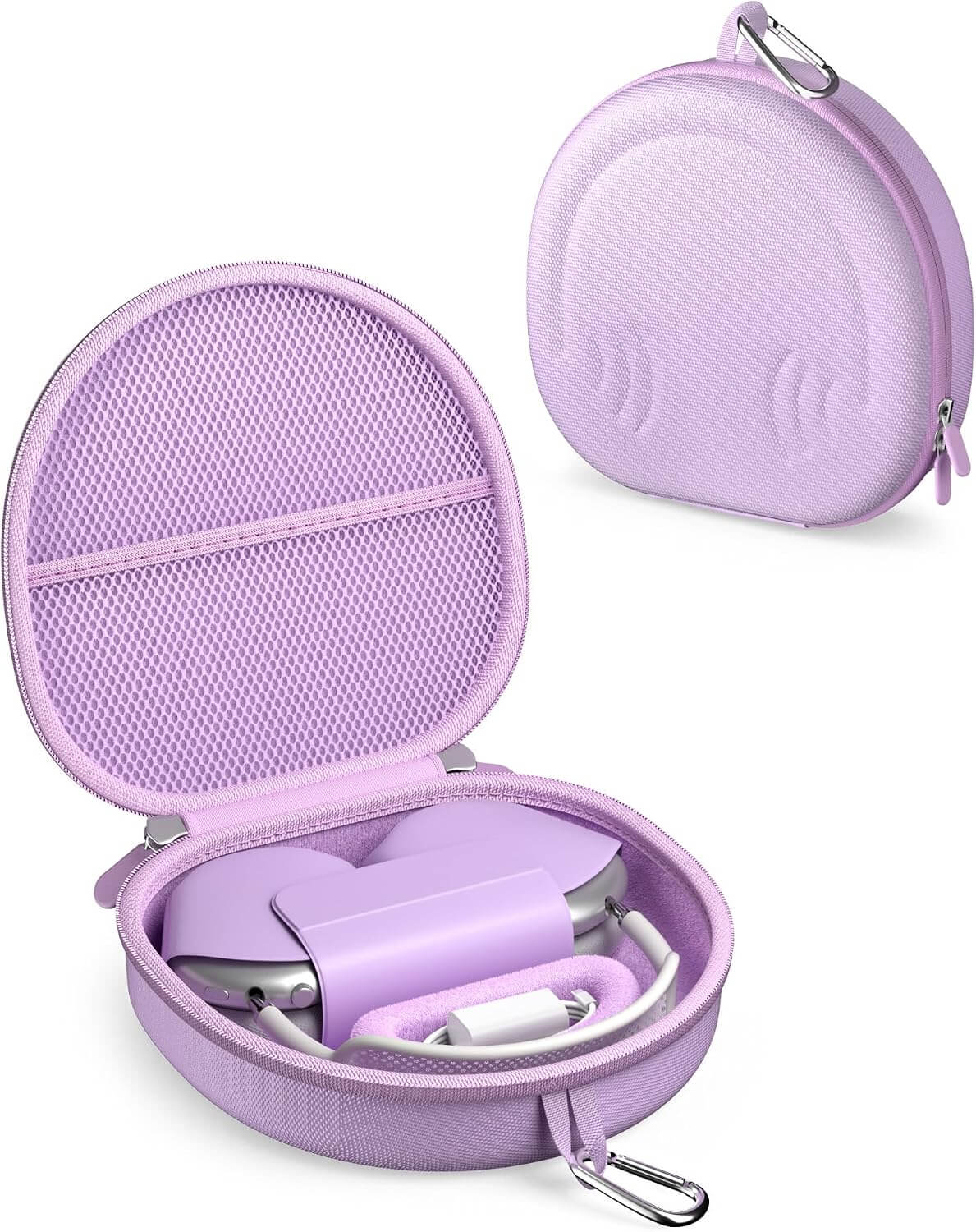 ProCase Beats 360 Case with Carabiner, Fits AirPods Max 1/2 , Purple