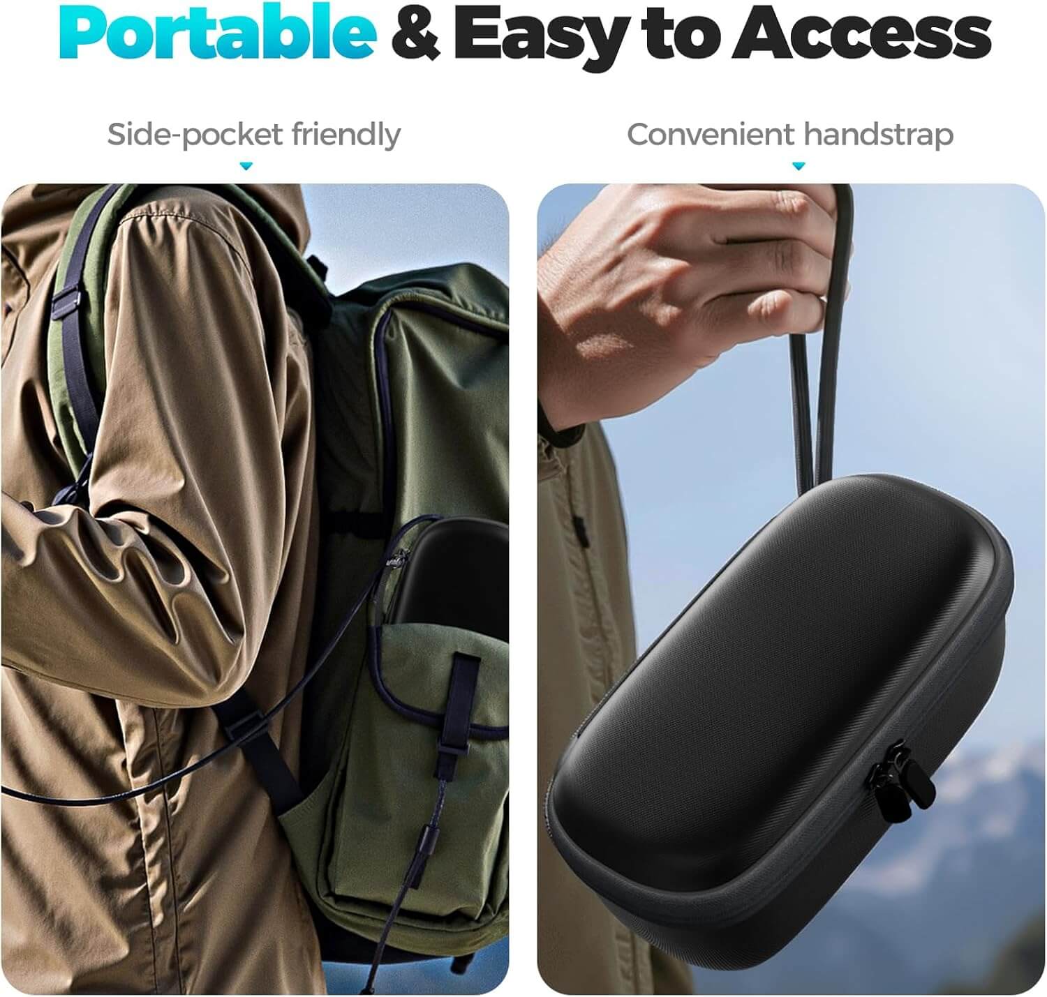 ProCase Hard Carrying Case for Anker Laptop 737 Power Bank, 25000mAh 165W Portable Charger