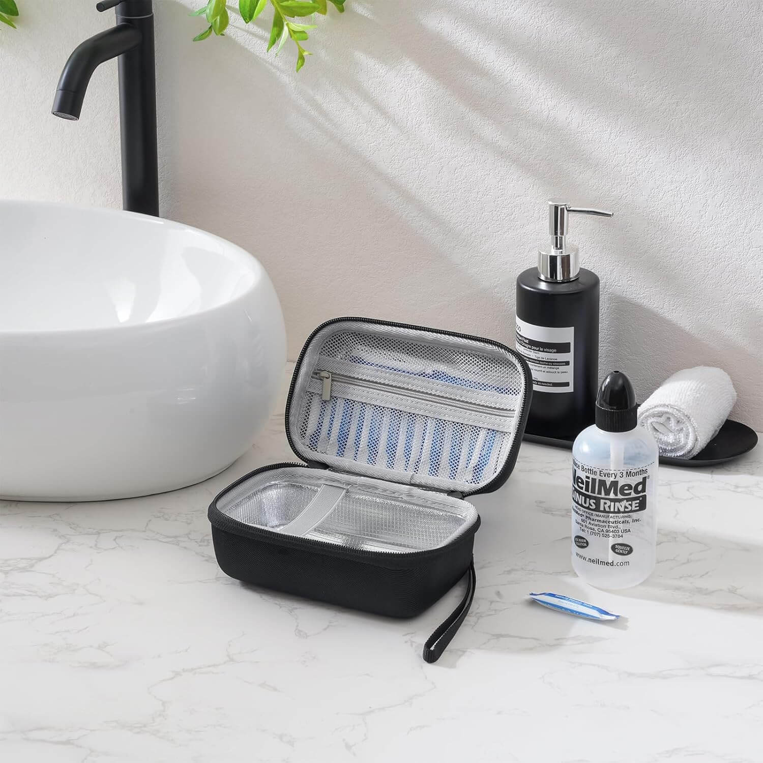 ProCase Travel Case for NeilMed Sinus Rinse Packets