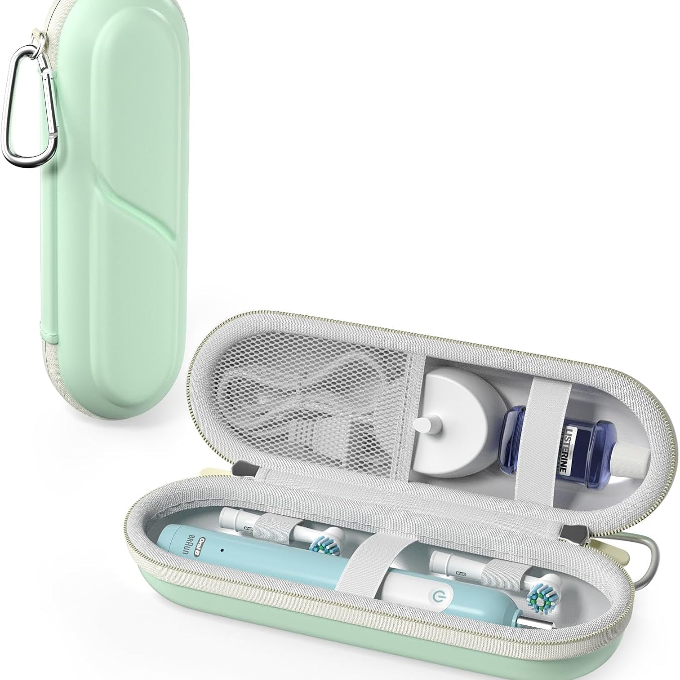 Electric Toothbrush Travel Case for Oral-B/Philips Sonicare