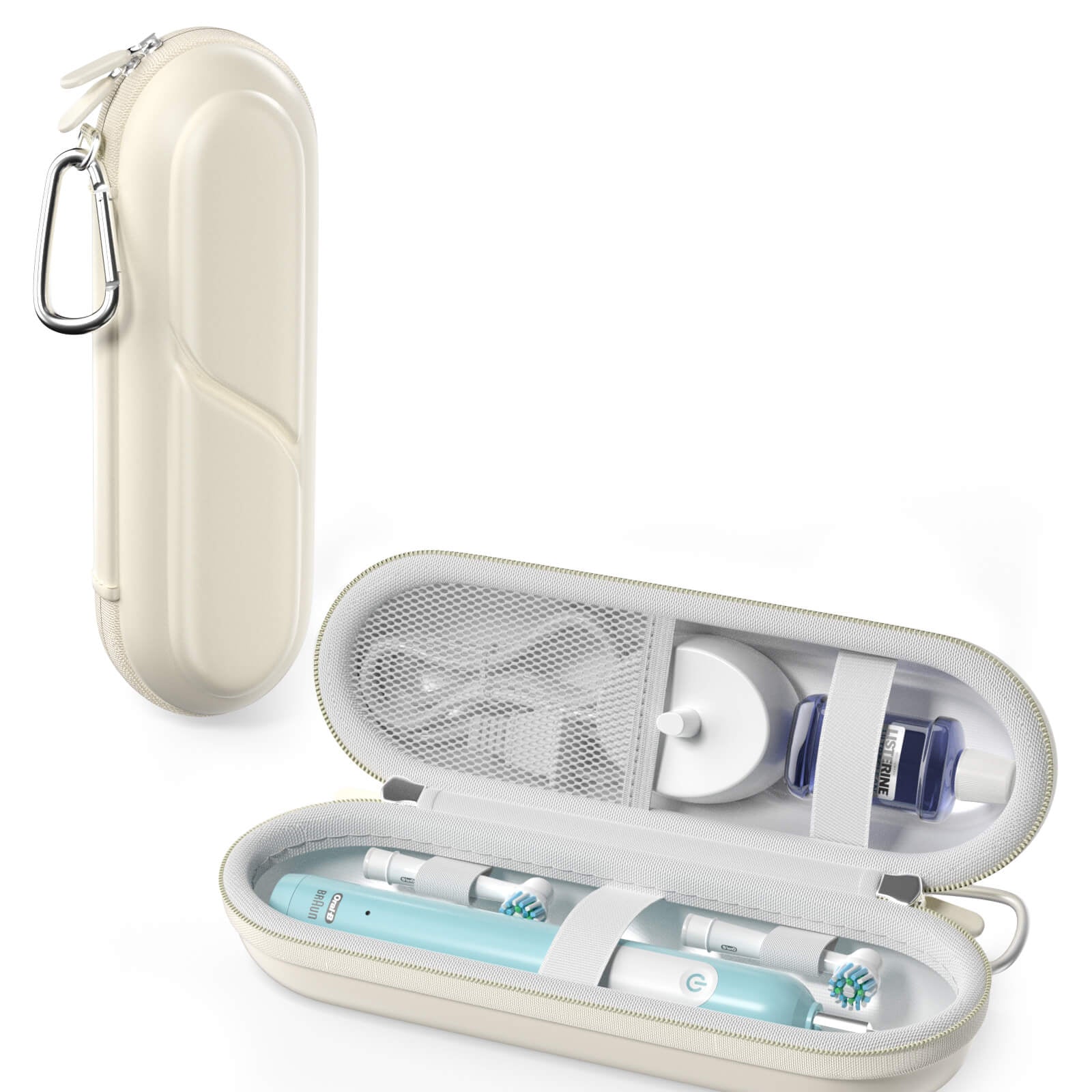 Electric Toothbrush Travel Case for Oral-B/ Oral-B Pro/ Philips Sonicare