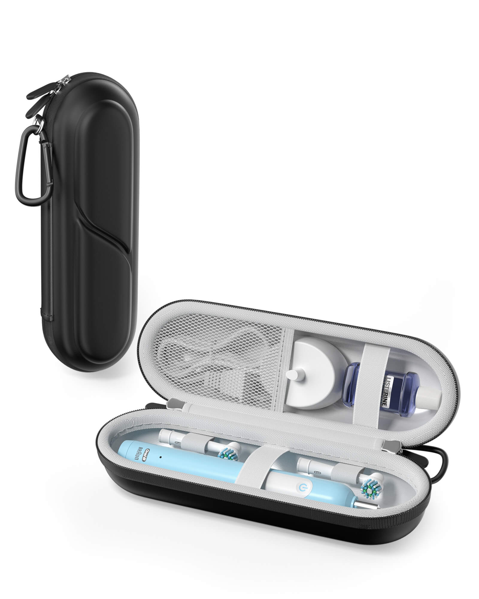 Electric Toothbrush Travel Case for Oral-B/ Oral-B Pro/ Philips Sonicare