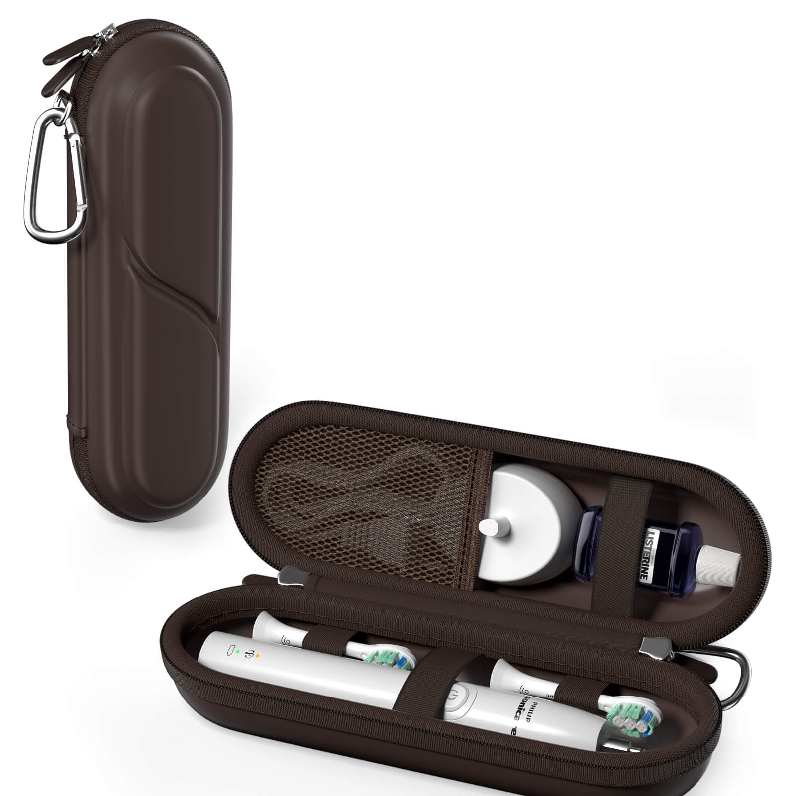 Electric Toothbrush Travel Case for Oral-B/ Oral-B Pro/ Philips Sonicare
