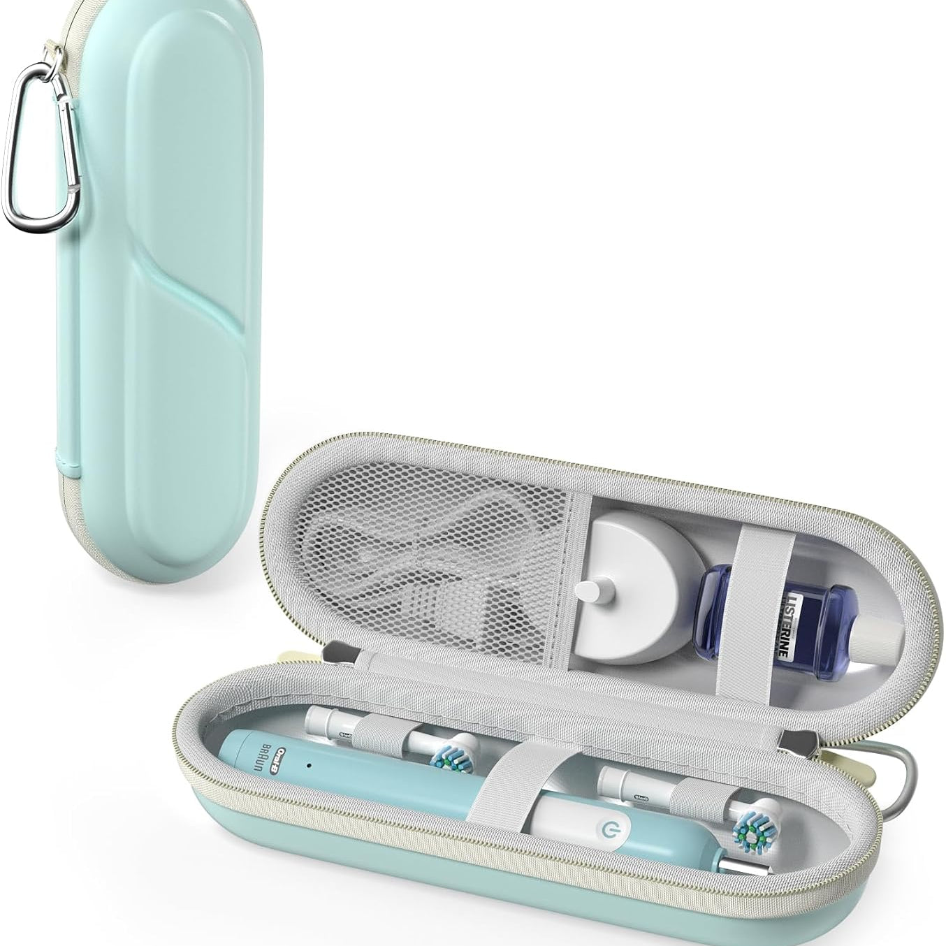 Electric Toothbrush Travel Case for Oral-B/Philips Sonicare
