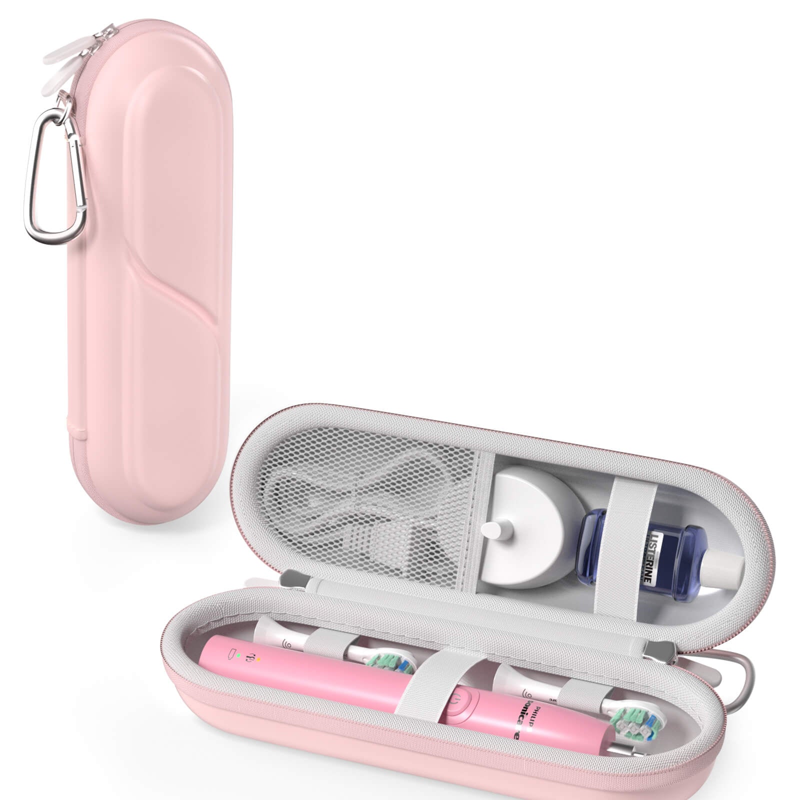 Electric Toothbrush Travel Case for Oral-B/ Oral-B Pro/ Philips Sonicare
