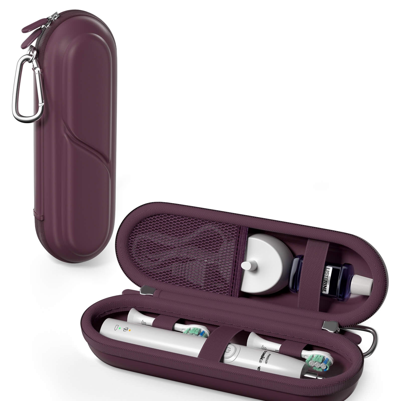 Electric Toothbrush Travel Case for Oral-B/ Oral-B Pro/ Philips Sonicare