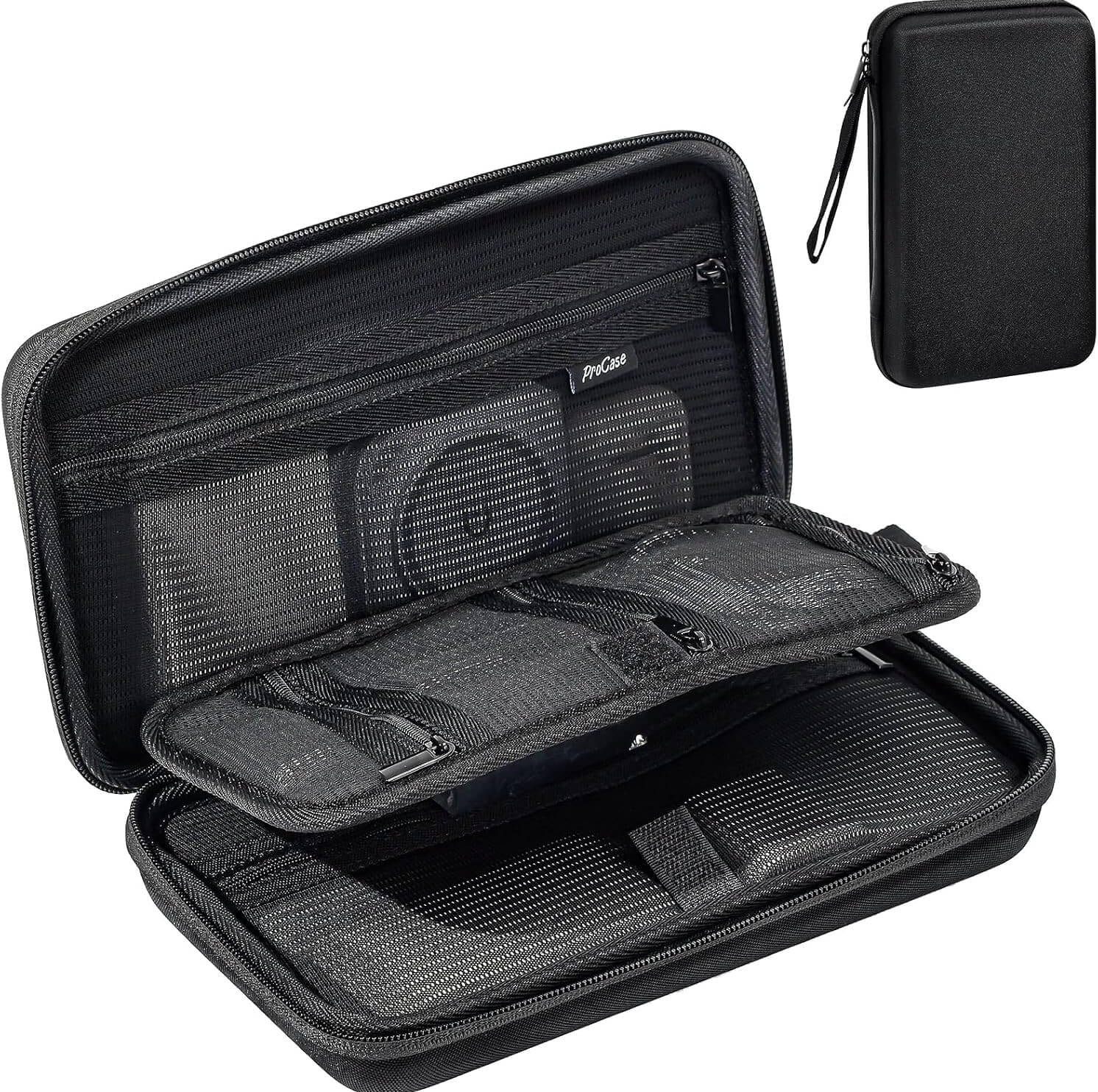  ProCase Hard Travel Tech Organizer Case for Electronics Accessories