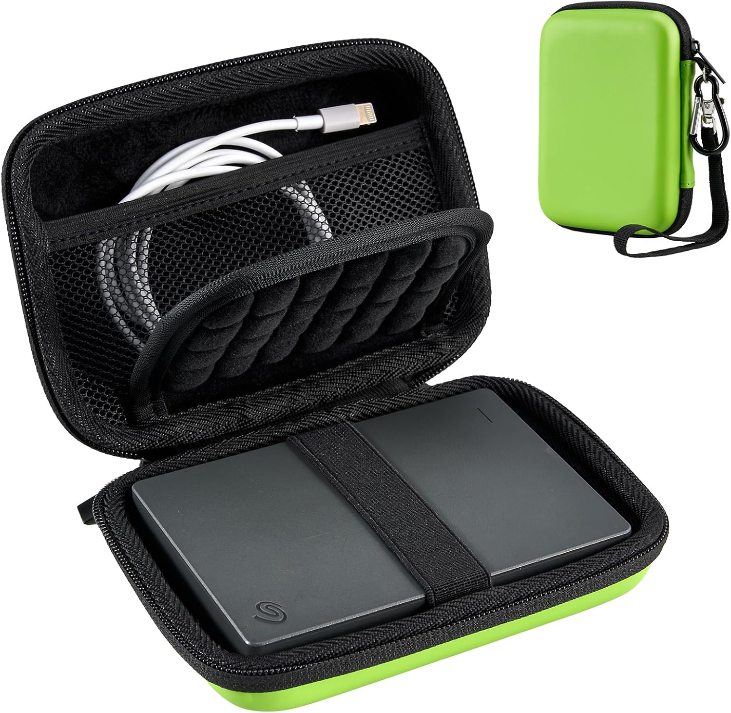 CASE ONLY) Hard Protective Case for Western Digital My Passport