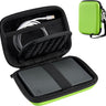 Hard Drive Case for Canvio Basics Western Digital, Samsung T9, green
