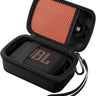 Hard Shell Travel Case for JBL Go 4 2025/ Go 3/ Go 3 Eco Ultra Speaker, Waterproof Portable Carrying Box for JBL Mini Speaker and Accessories, Storage Bag with Mesh Pocket Wrist Strap
