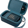 Hard Shell Travel Case for JBL Go 4 2025/ Go 3/ Go 3 Eco Ultra Speaker, Waterproof Portable Carrying Box for JBL Mini Speaker and Accessories, Storage Bag with Mesh Pocket Wrist Strap