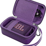 Hard Shell Travel Case for JBL Go 4 2025/ Go 3/ Go 3 Eco Ultra Speaker, Waterproof Portable Carrying Box for JBL Mini Speaker and Accessories, Storage Bag with Mesh Pocket Wrist Strap