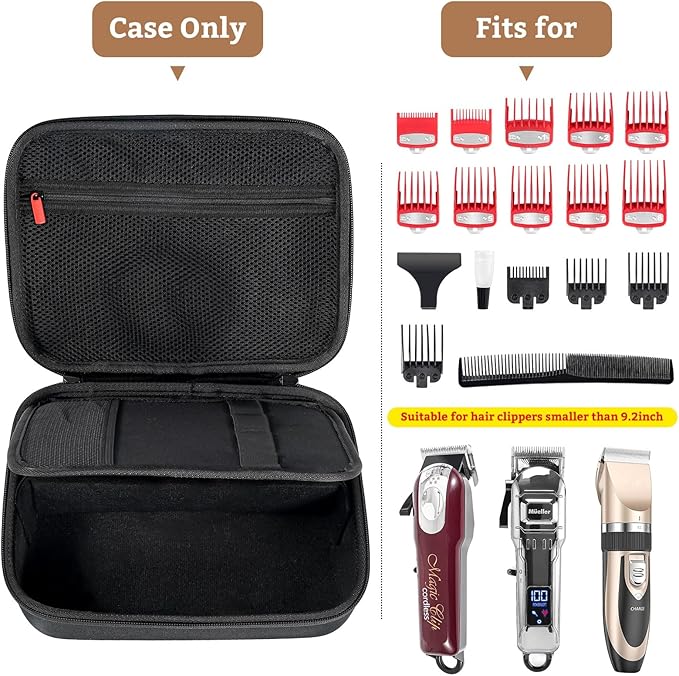 Hard Travel Case for Hair Clippers Trimmer