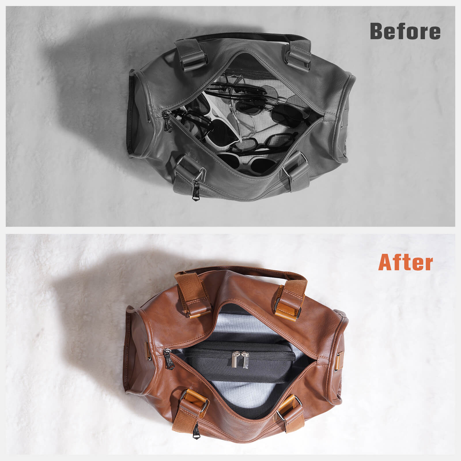 Hard Shell Travel Sunglasses Organizer